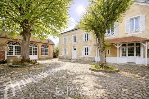 Charmante maison de Maître avec dépendances et parc