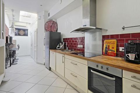Maison de ville repensée par un architecte