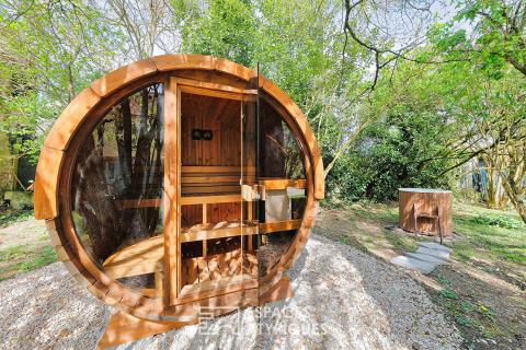 Propriété de caractère avec dépendances, studio indépendant et espace bien-être