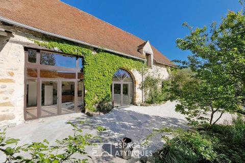 Longère rénovée de charme avec beau jardin arboré