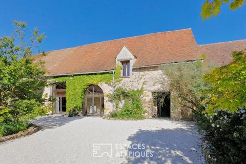 Longère rénovée de charme avec beau jardin arboré
