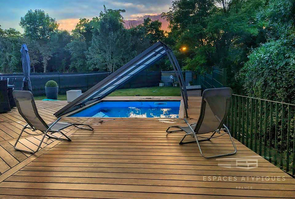 Villa d’architecte avec piscine