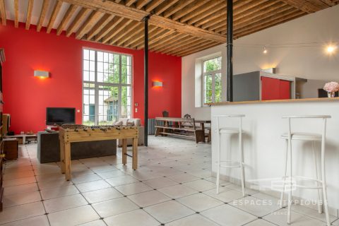 Old school renovated loft style