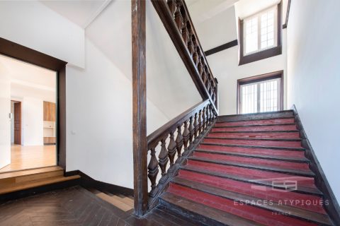Appartement avec terrasse dans un château