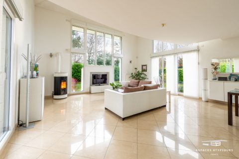 Maison d’architecte avec jardin