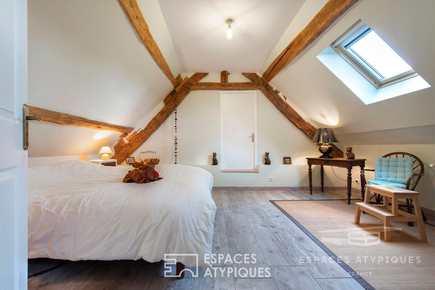 Renovated farmhouse with outbuildings