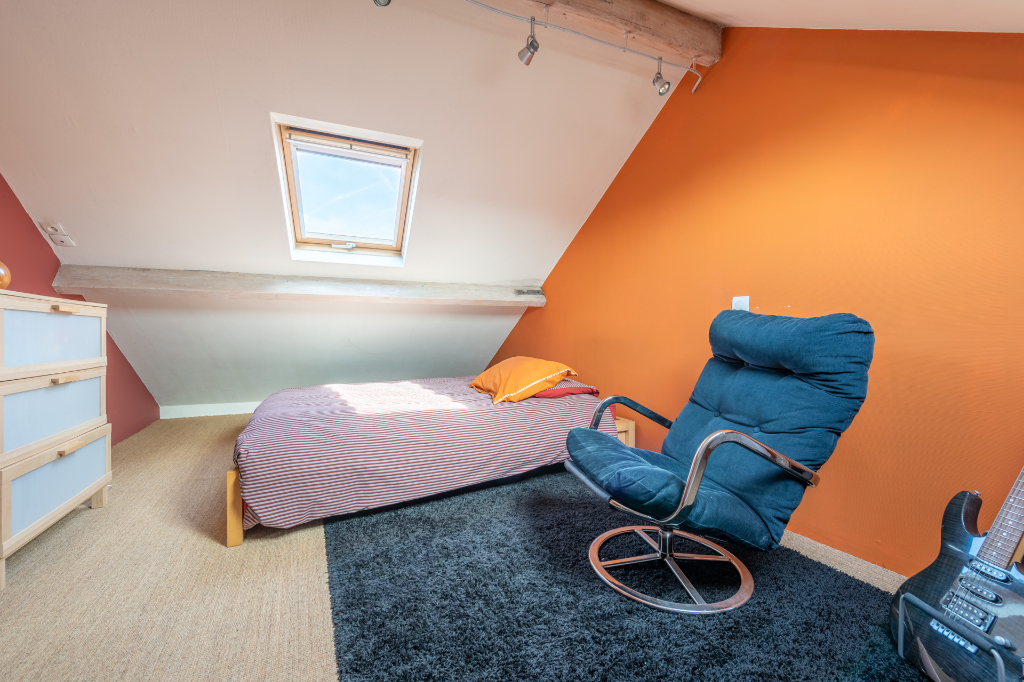 Appartement en duplex en centre-ville avec jardin