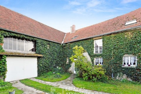 longère à la campagne avec jardin