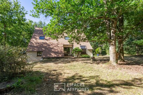 Maison d’architecte au coeur de la forêt des Trois Pignons