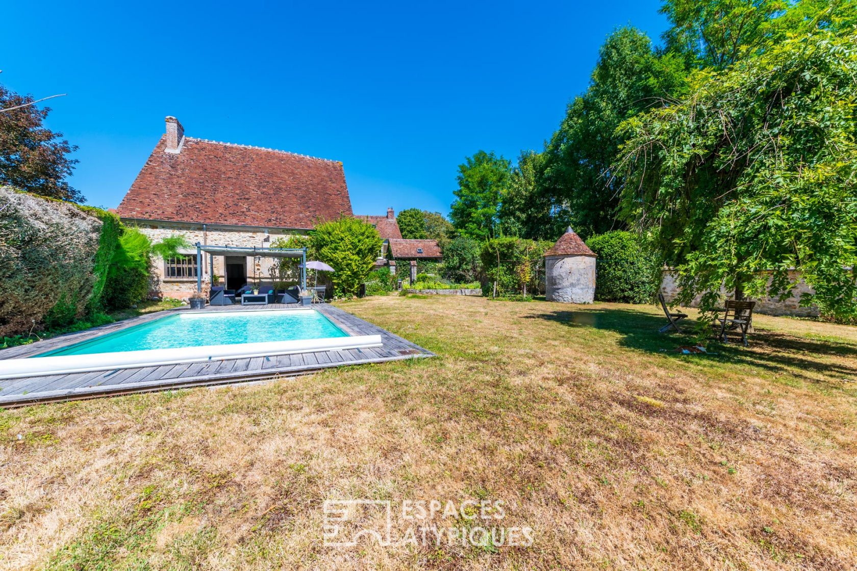 Renovated character house with swimming pool
