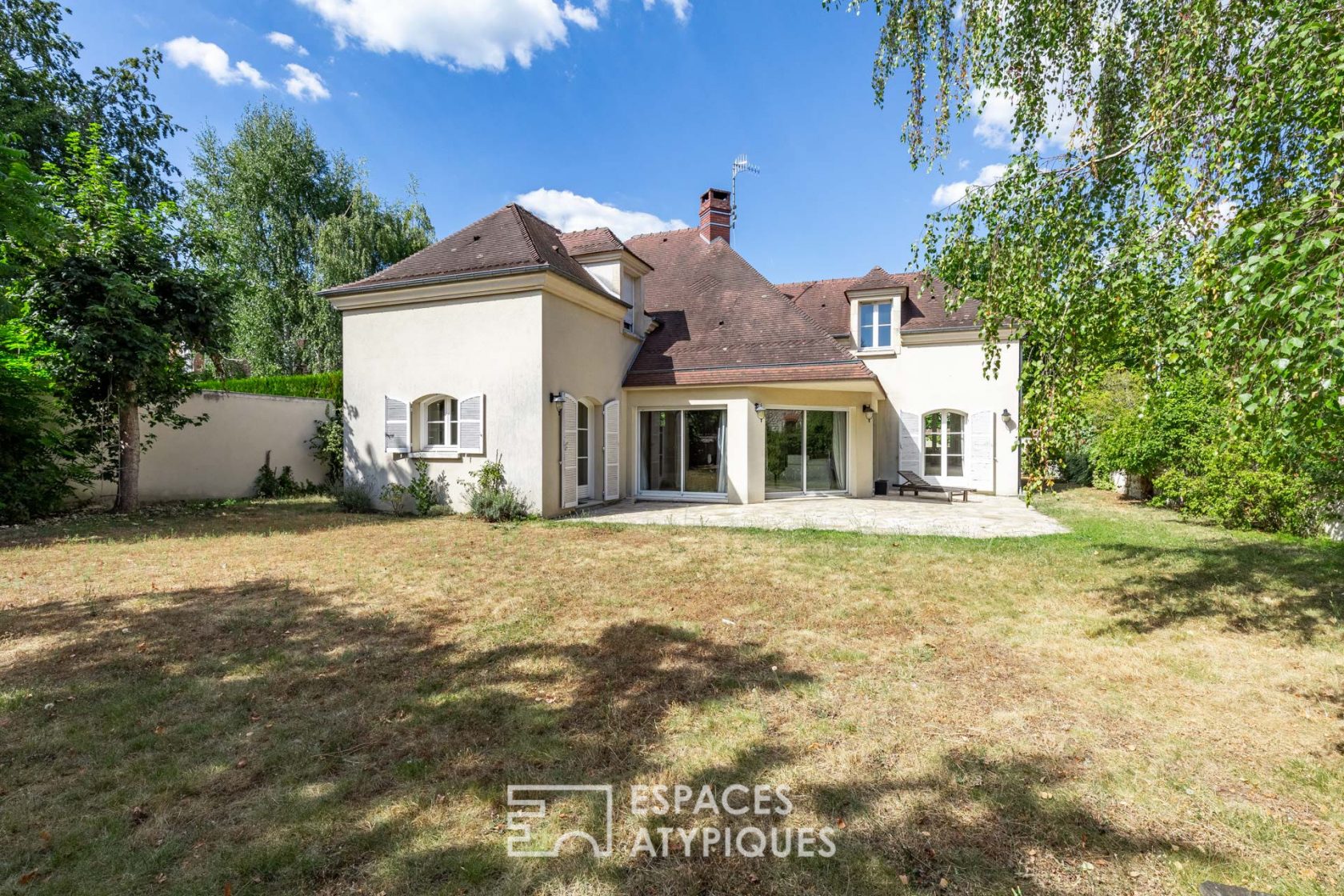 Maison d’architecte avec jardin