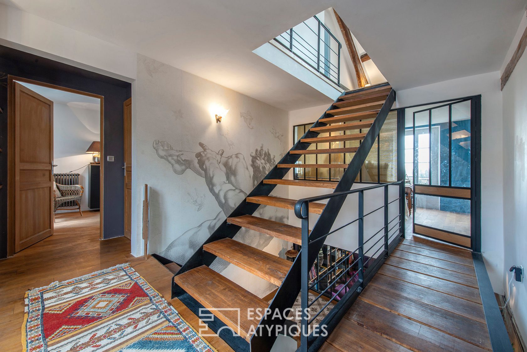 Maison de ville rénovée avec jardin et vue panoramique