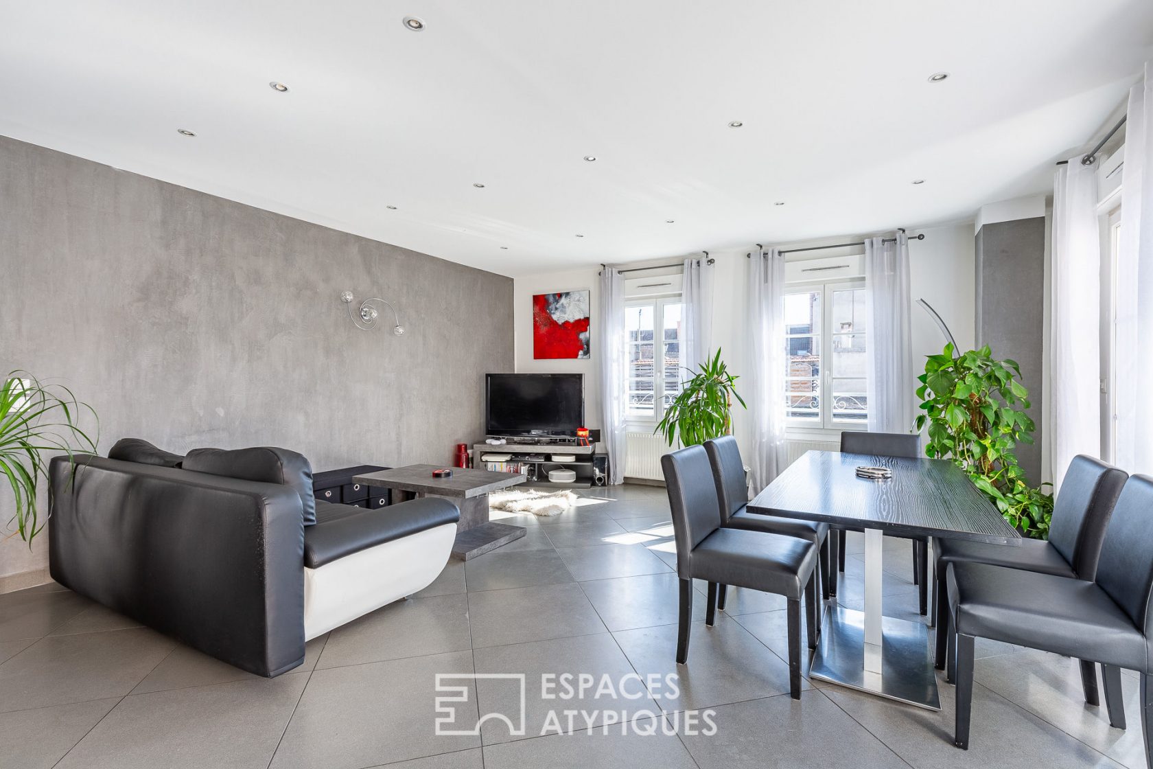 appartement en centre-ville avec terrasse