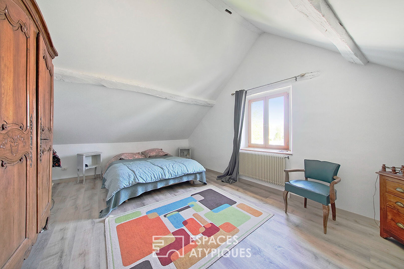 Charming renovated house with stream and garden