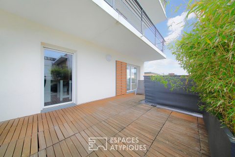Modern apartment with terrace