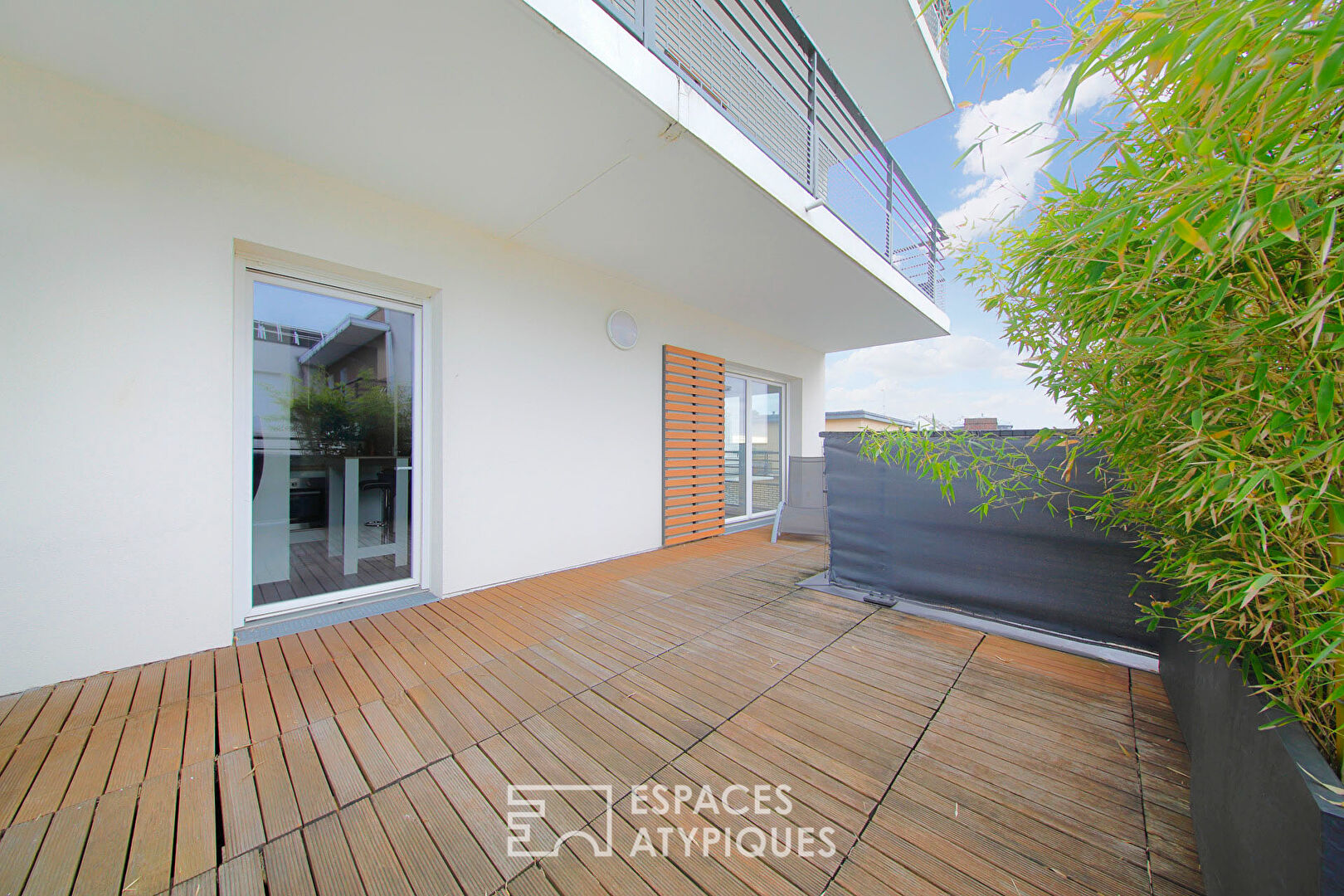 Modern apartment with terrace