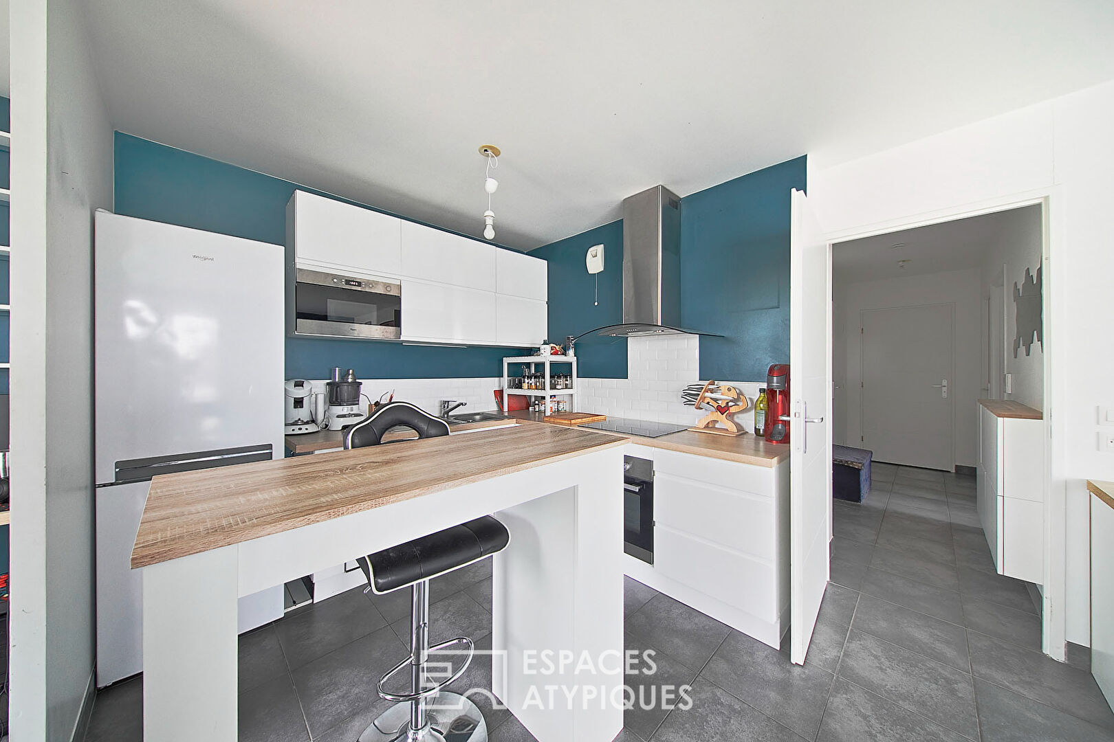 Modern apartment with terrace