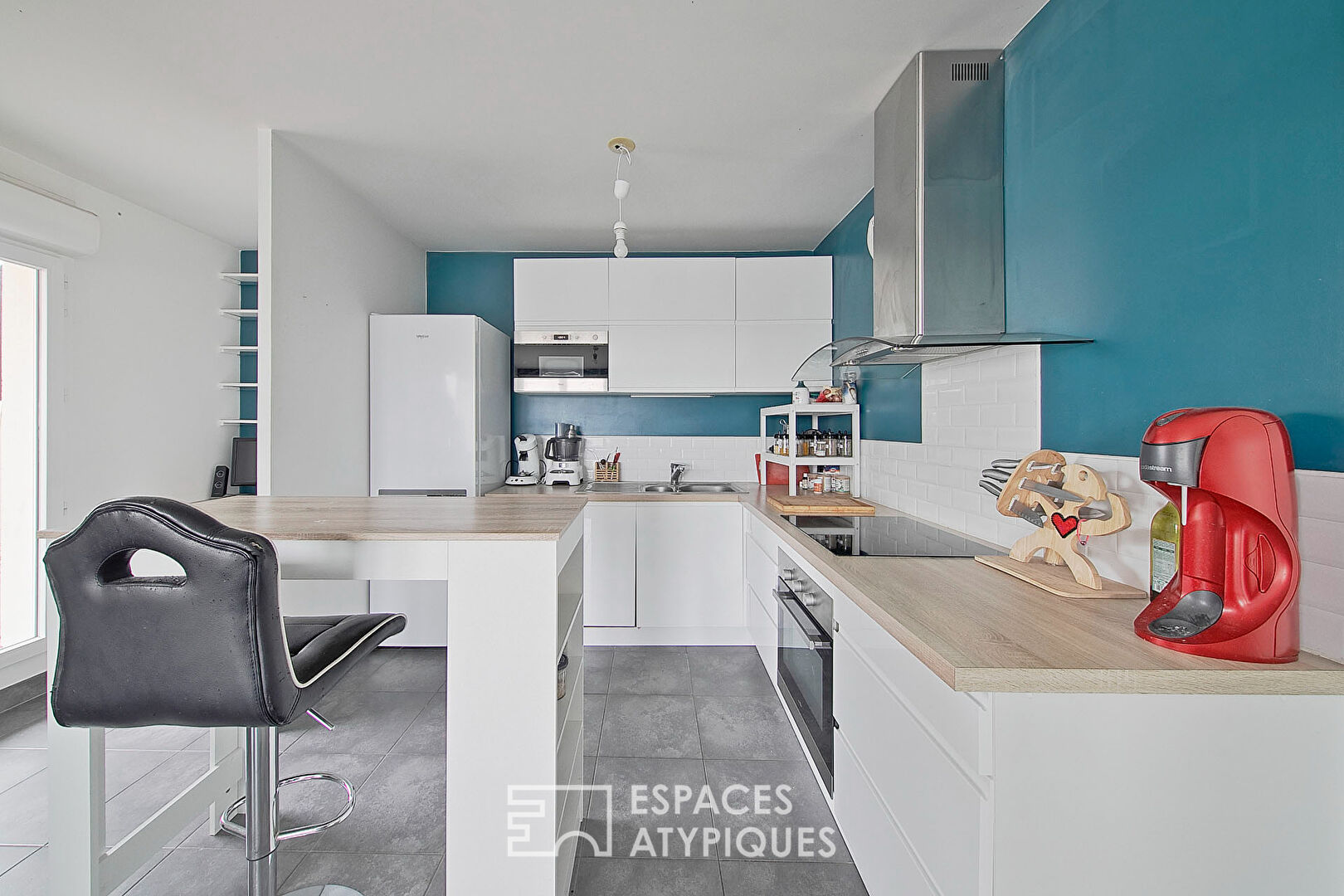 Modern apartment with terrace