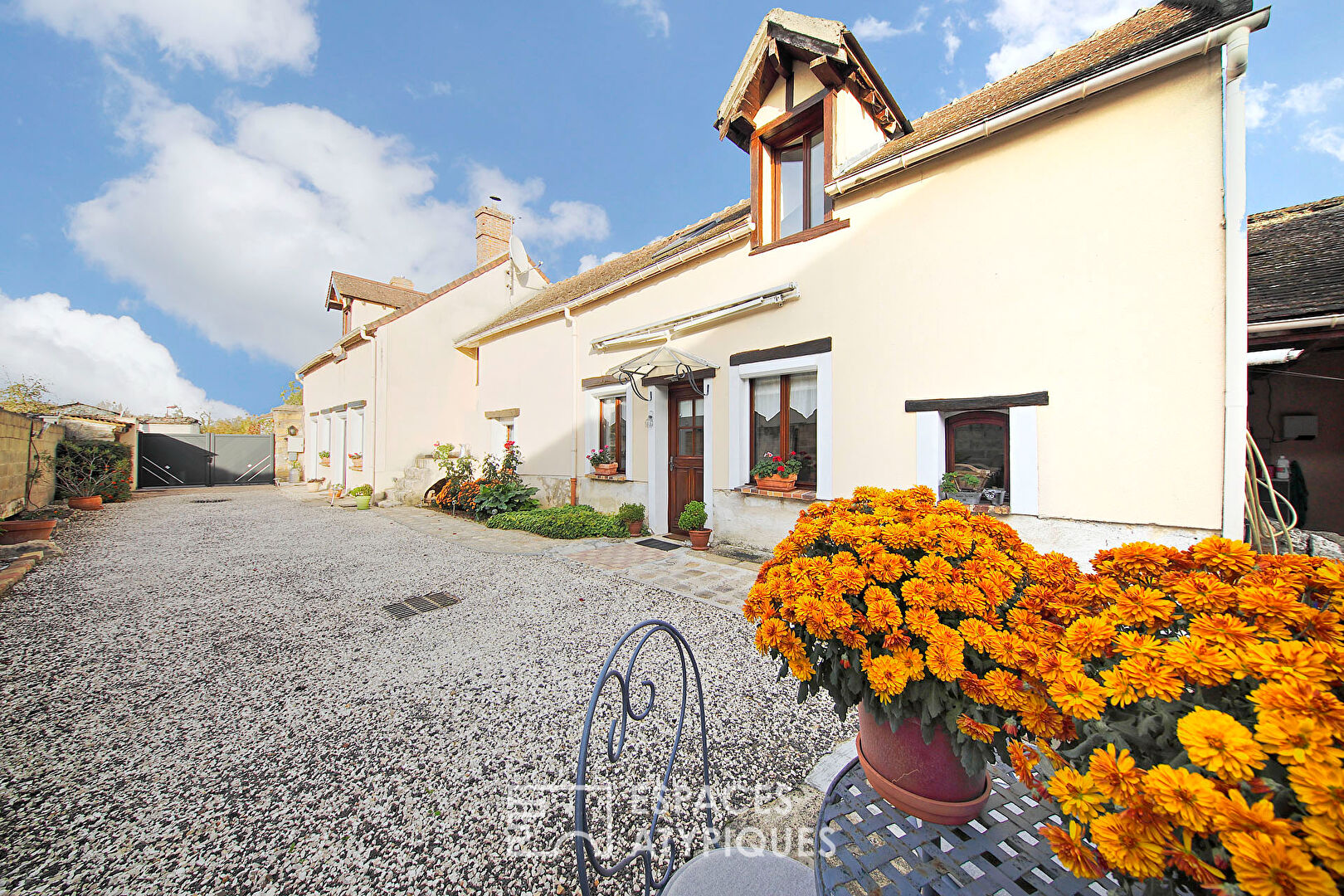 Charming farmhouse with outbuildings and garden