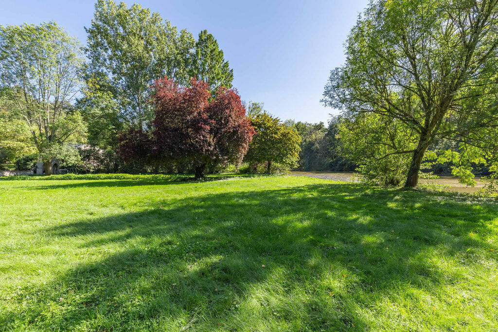 Maison aux deux tours et son parc au bord du Loing