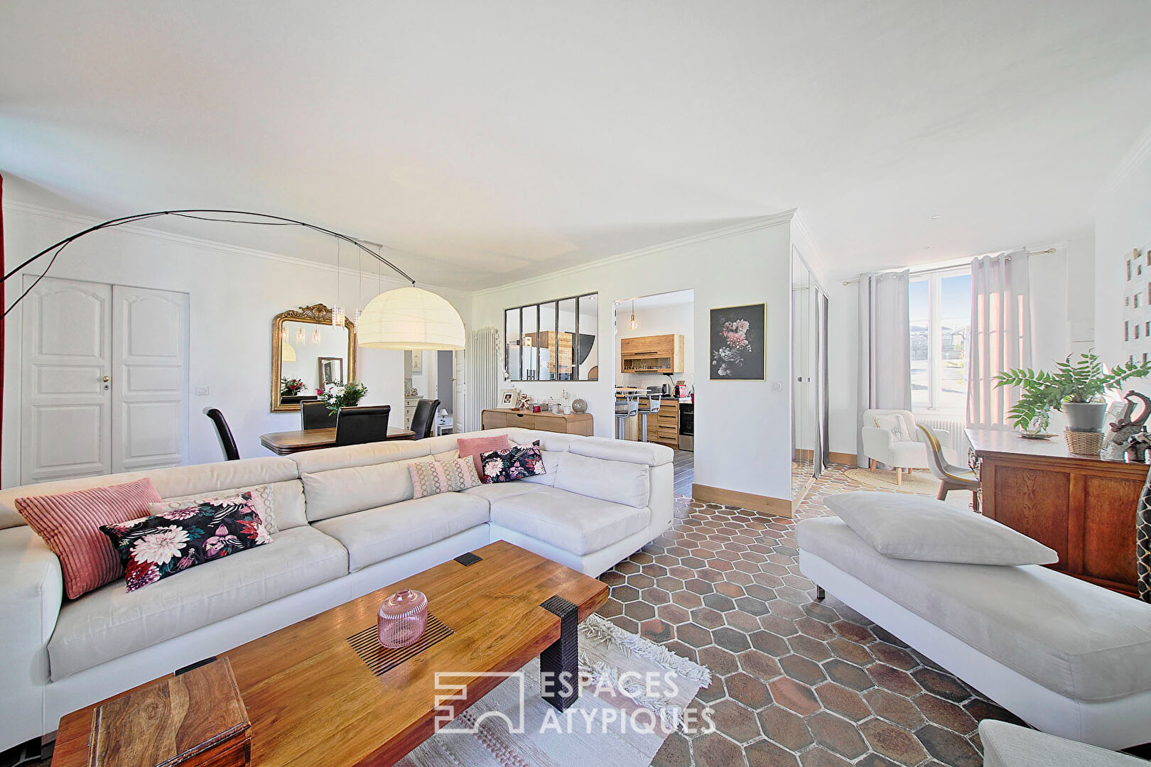 Appartement de charme avec terrasse au sein d’un Château