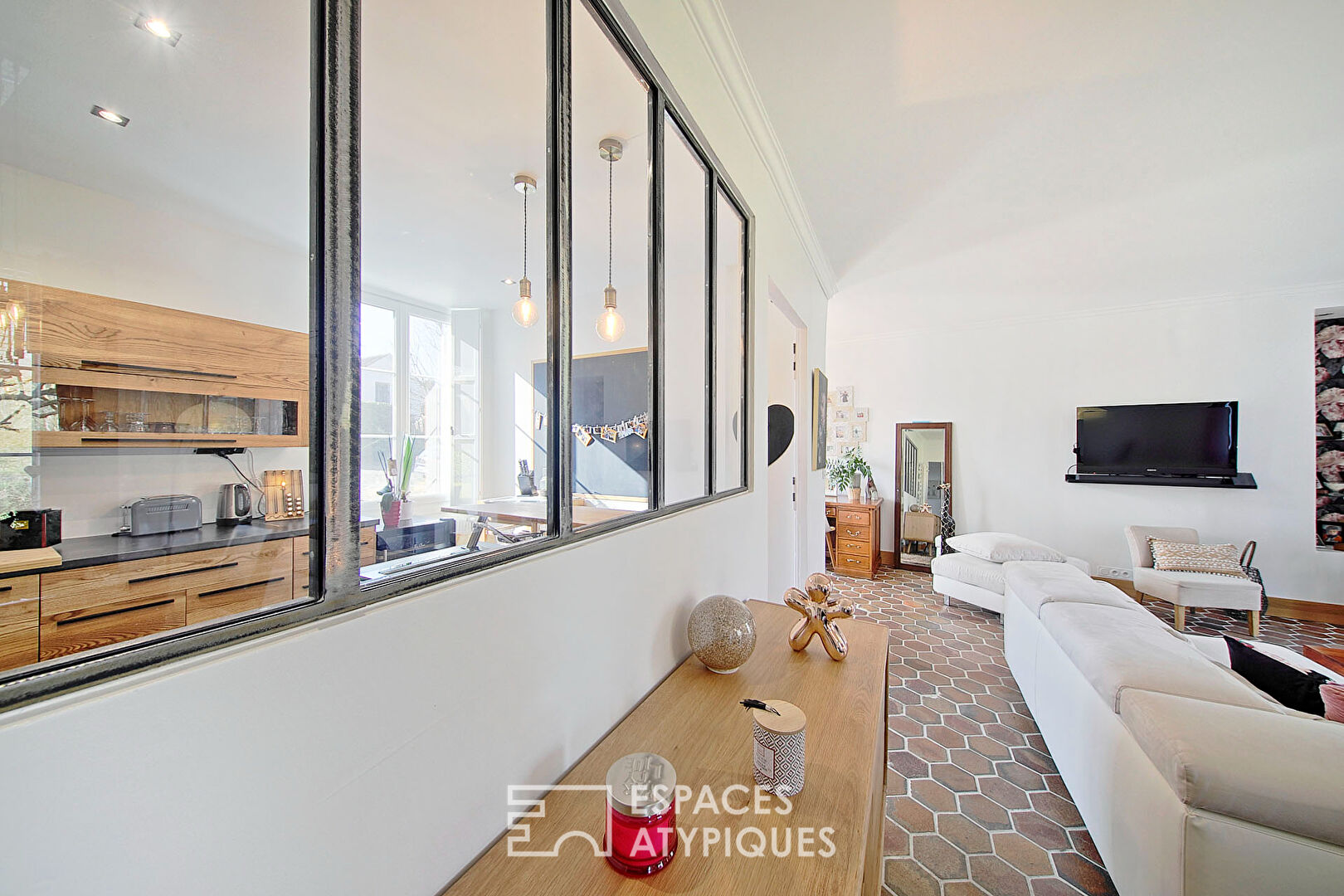 Appartement de charme avec terrasse au sein d’un Château