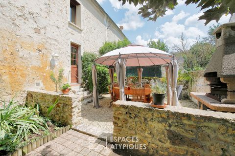 Beautiful Briarde house with garden in the Petit Morin valley