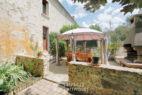 Belle maison briarde avec jardin dans la vallée du Petit Morin