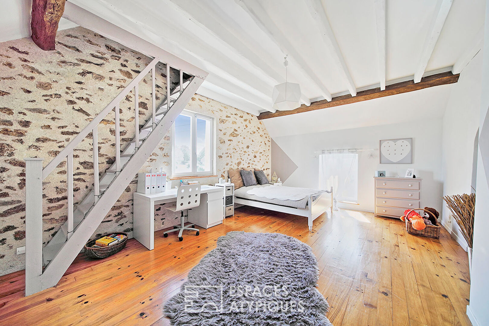 Charming renovated Briarde house and its garden