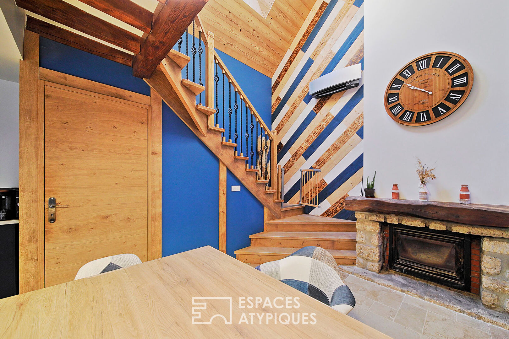 Old renovated farmhouse with indoor swimming pool