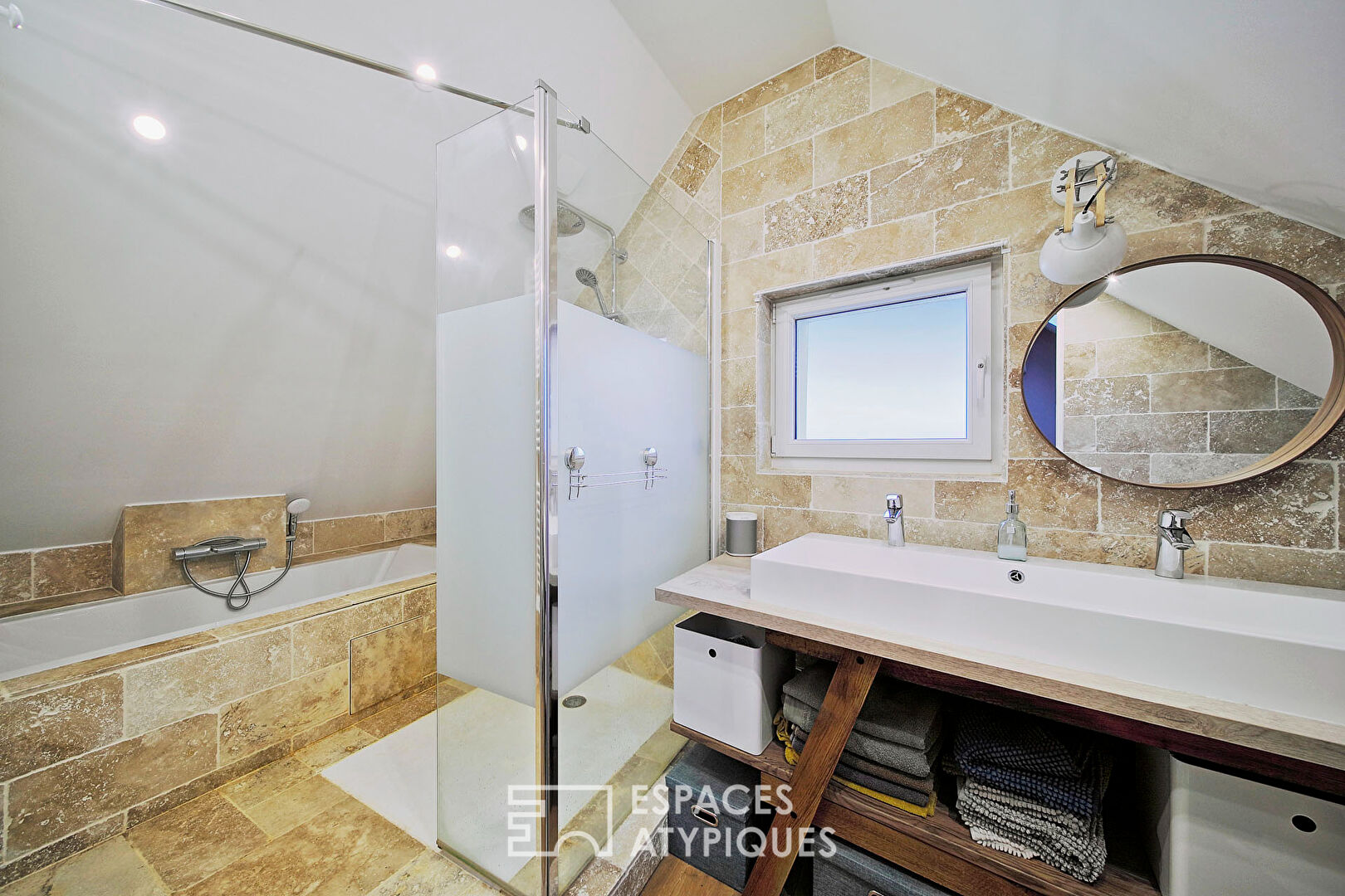 Old renovated farmhouse with indoor swimming pool