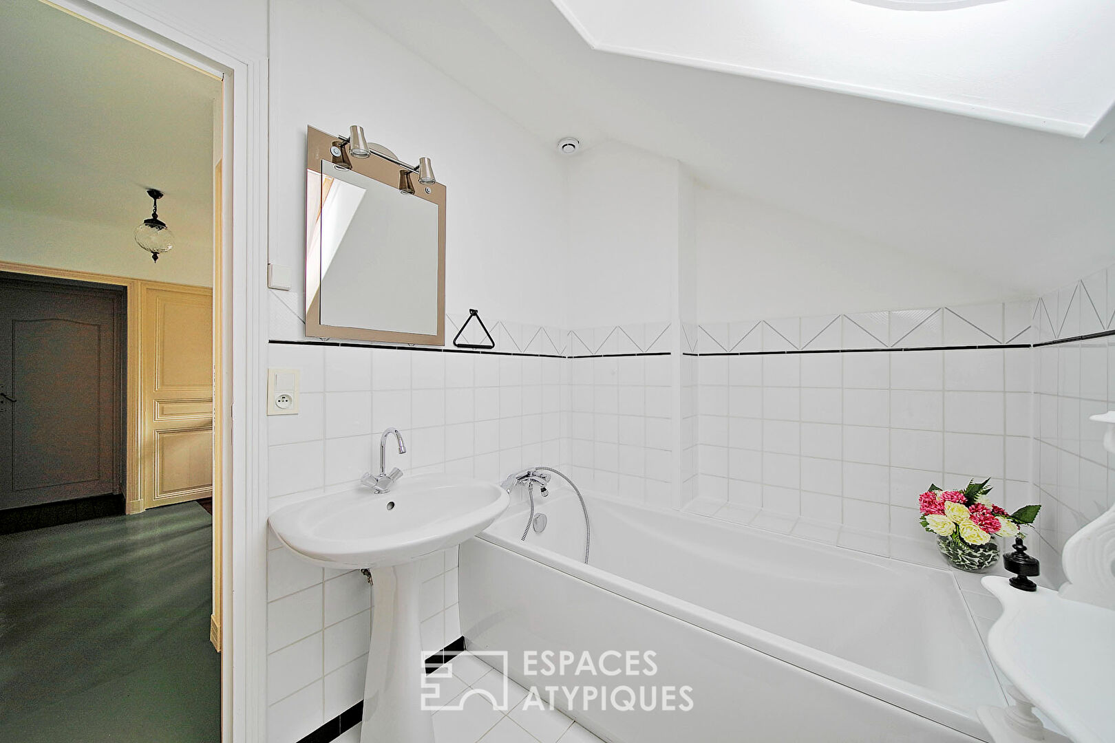Maison de ville bourgeoise avec jardin