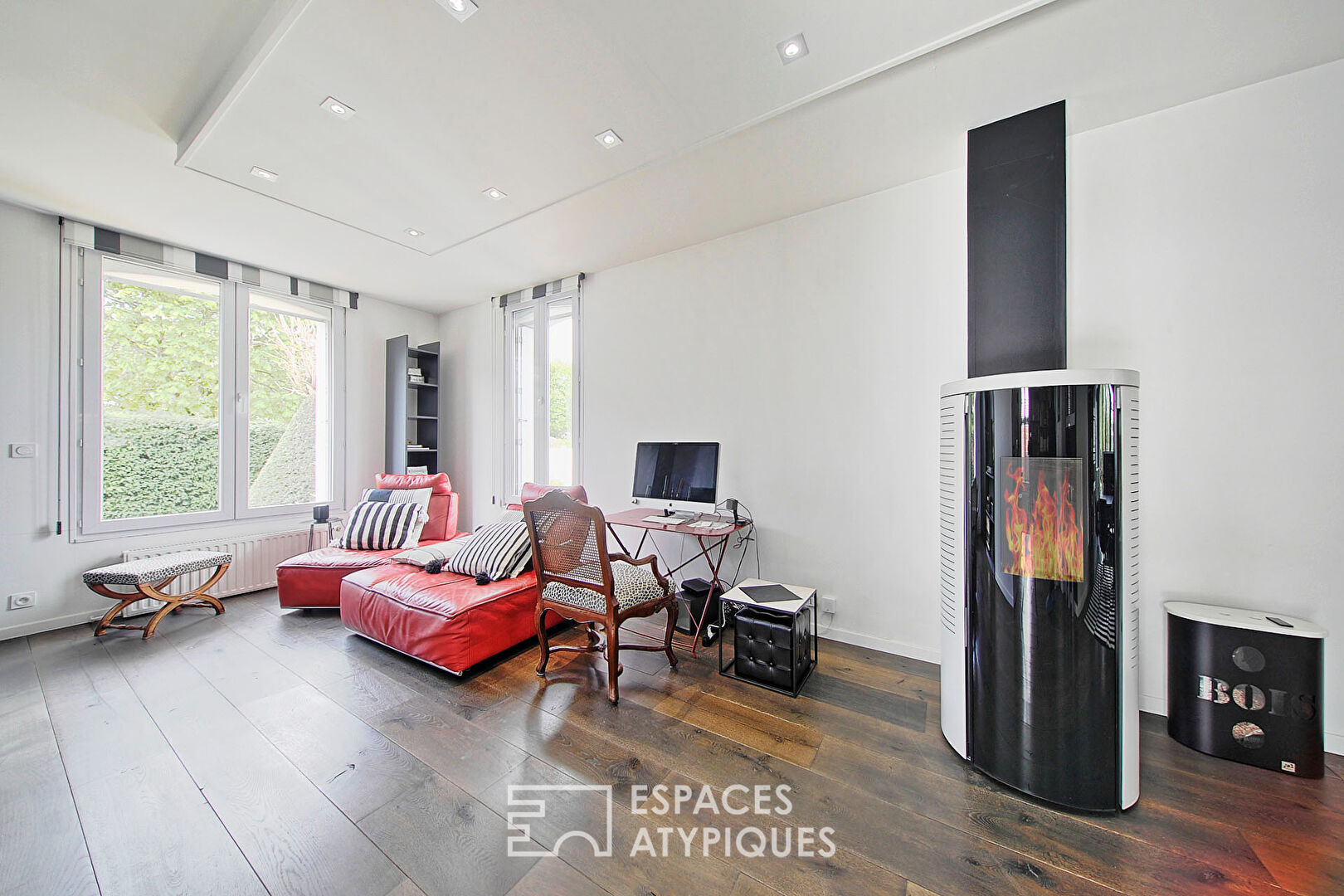 Maison meulière rénovée avec extension et jardin
