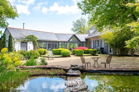 Maison de charme et son parc verdoyant