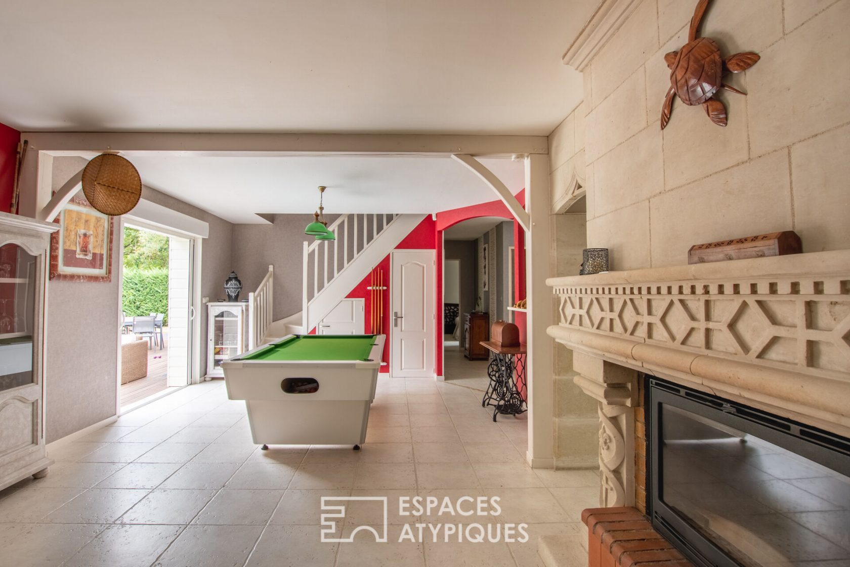 Maison familiale avec piscine et son annexe