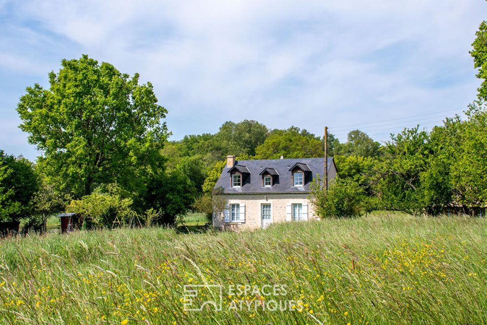 53290 SAINT DENIS D ANJOU - Authentique ensemble immobilier en campagne - Réf. ARD1780