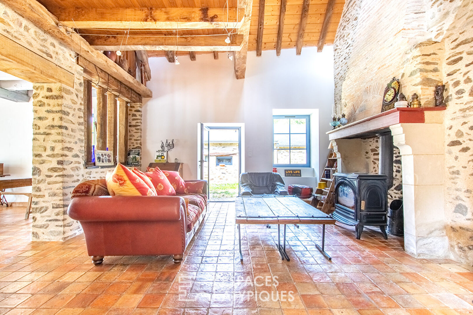 Authentique ensemble immobilier en campagne