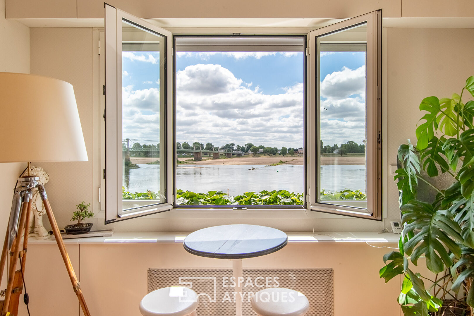 Maison des bords de Loire à la vue exceptionnelle