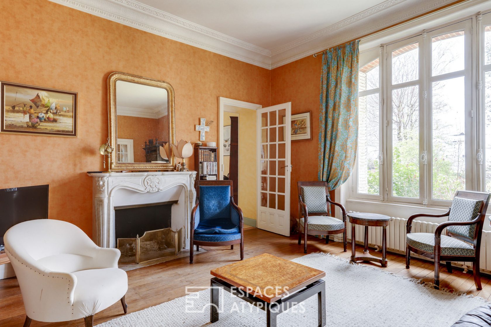 Double maison bourgeoise en ville