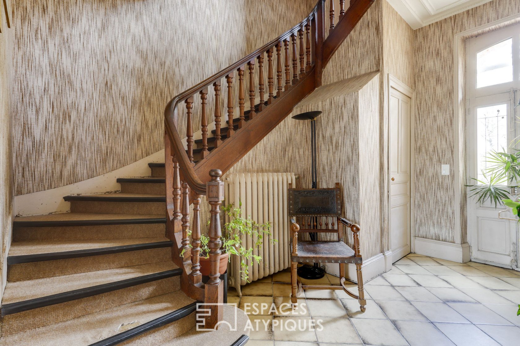 Double maison bourgeoise en ville