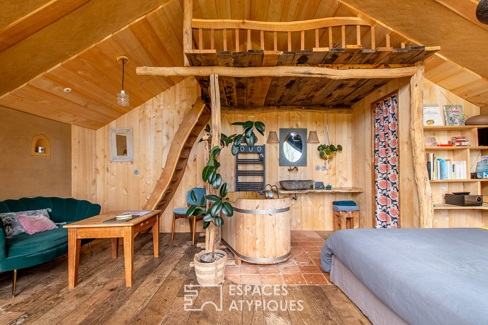 Ecolodge en parfaite harmonie avec la nature