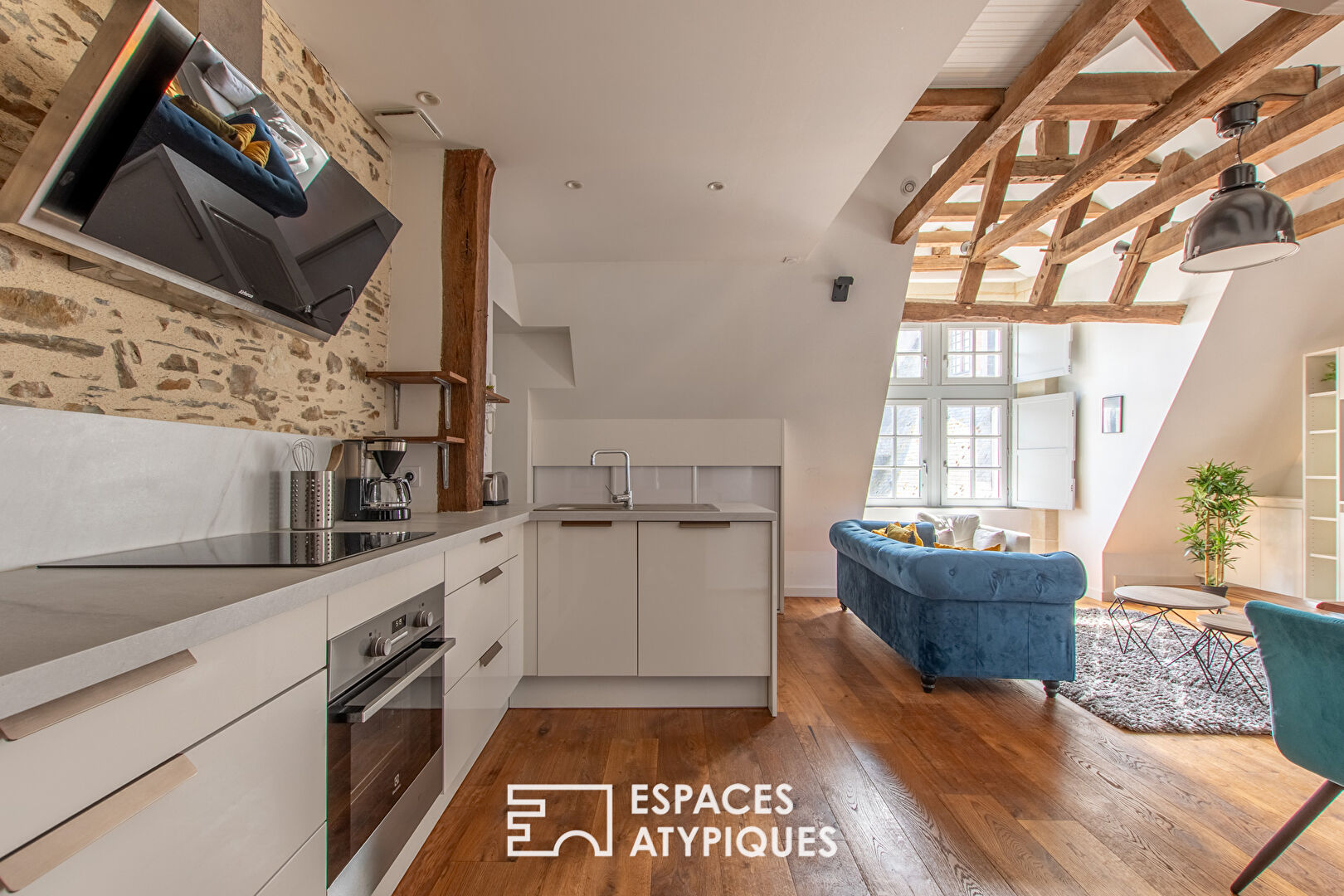 Appartement de caractère duplex Angers Doutre