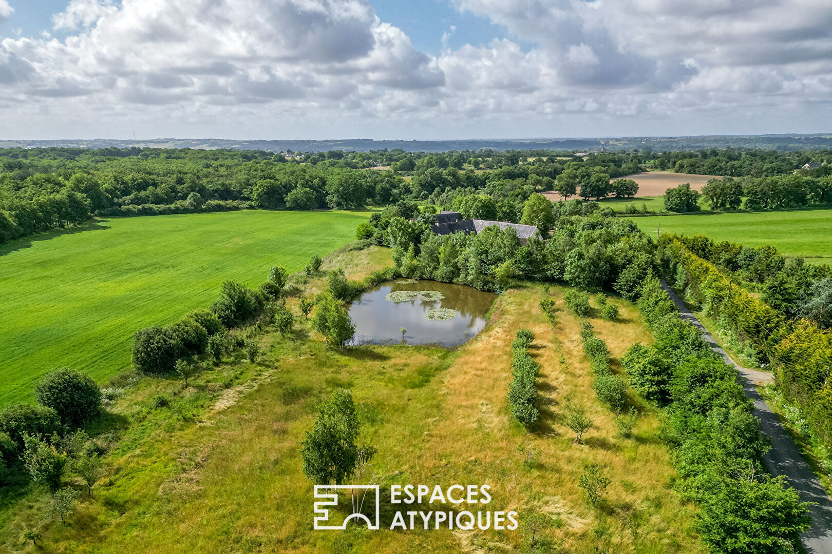 Propriété de 3 hectares en pleine nature