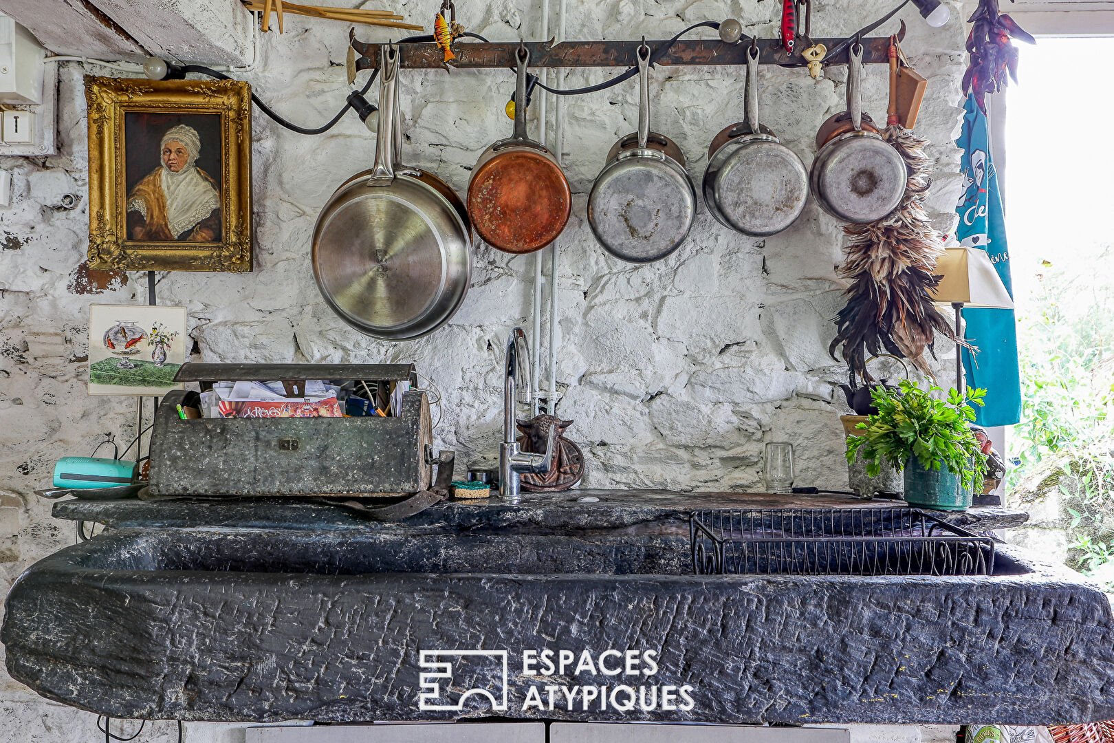 Charme authentique et grands volumes en bord de Loire