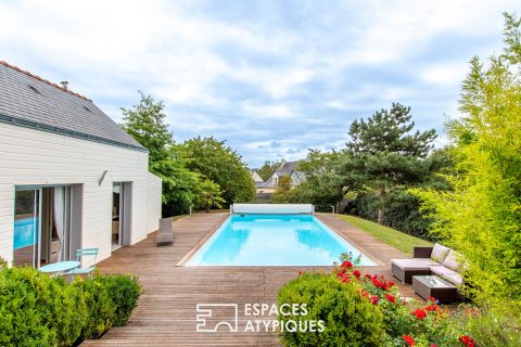 Contemporary house in the countryside in Bouchemaine