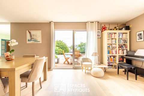 Contemporary house in the countryside in Bouchemaine