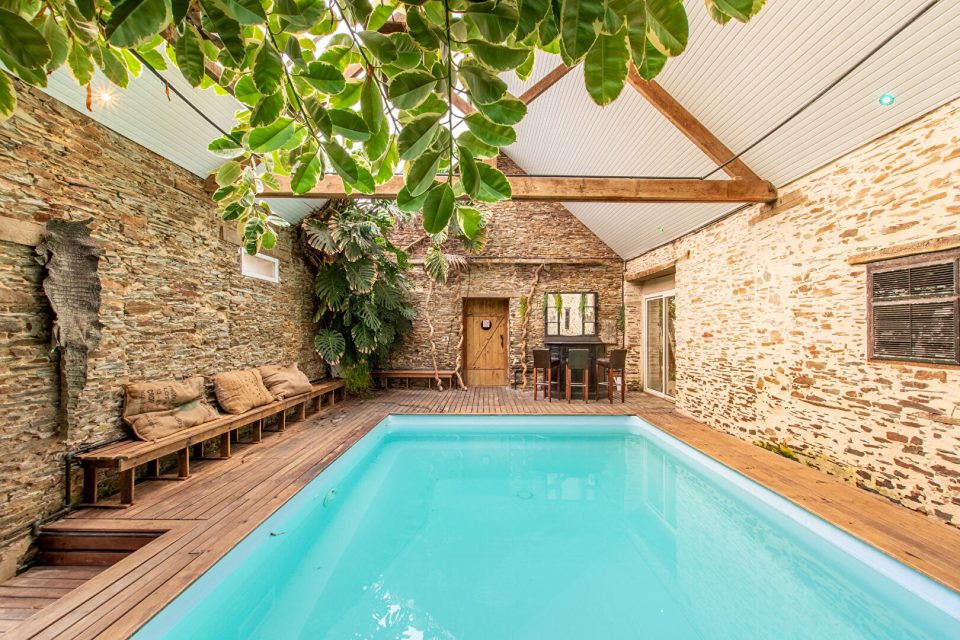 Belle propriété campagnarde avec trois habitations