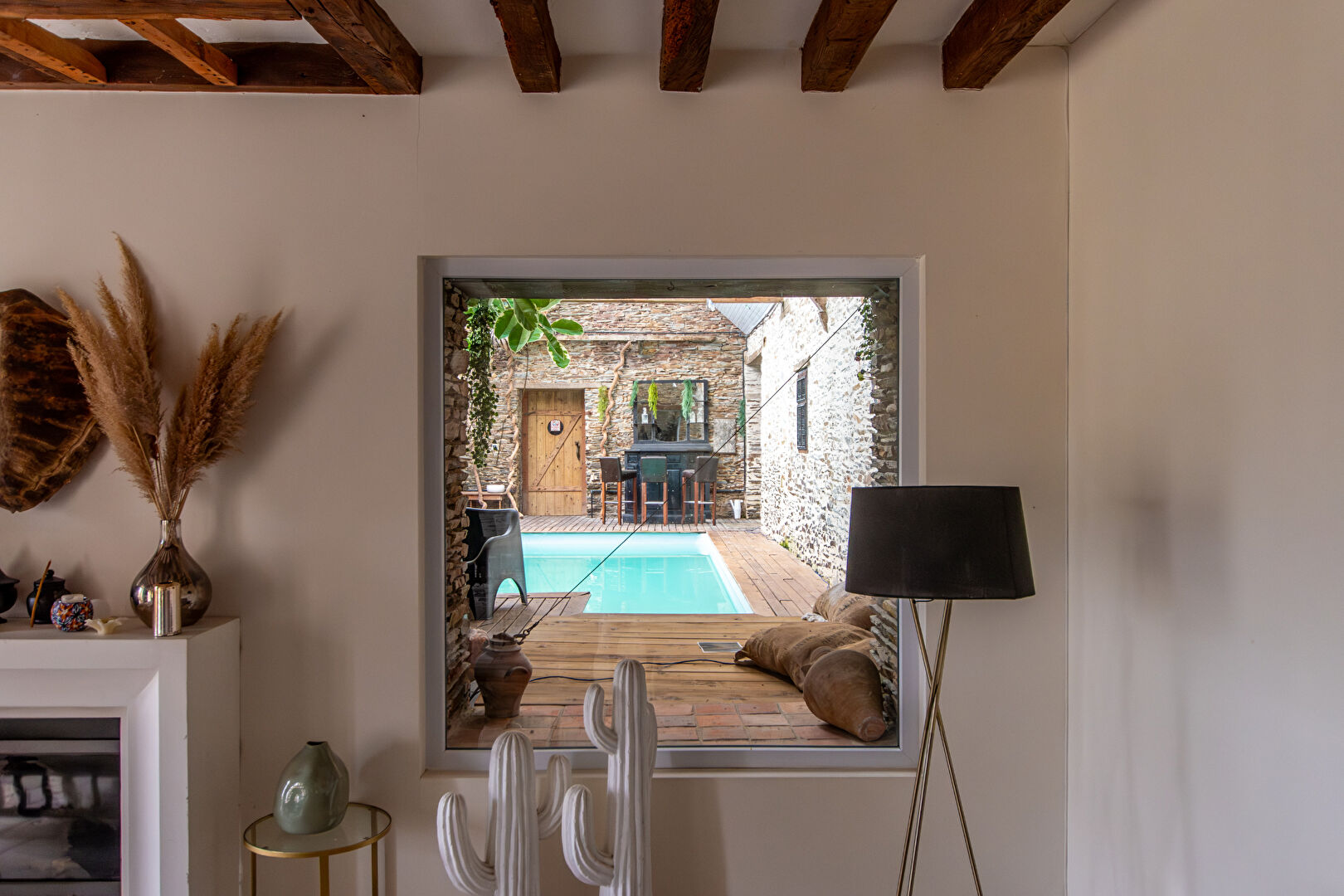 Belle propriété campagnarde avec trois habitations