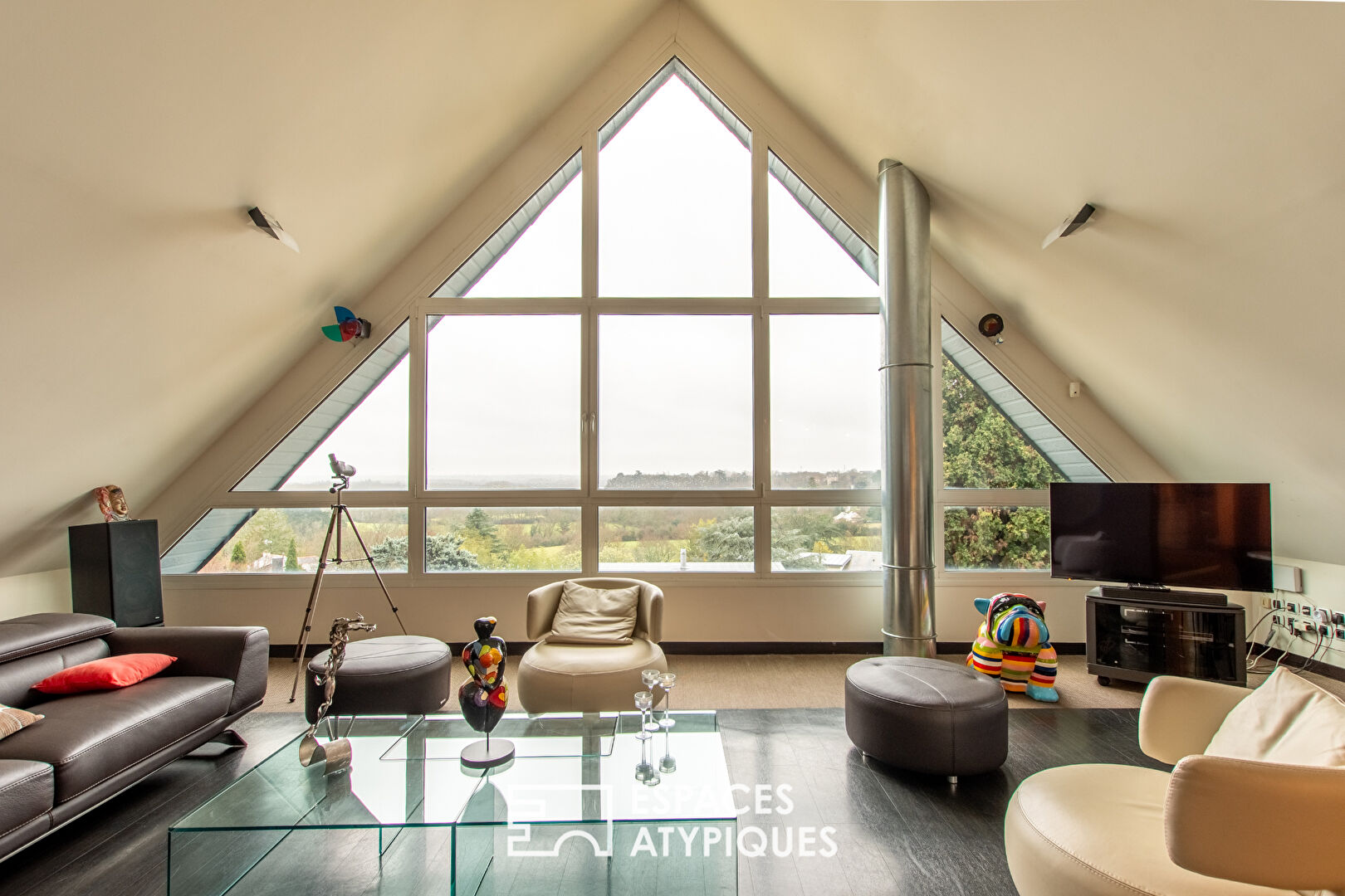 Maison d&rsquo;architecte à la vue imprenable