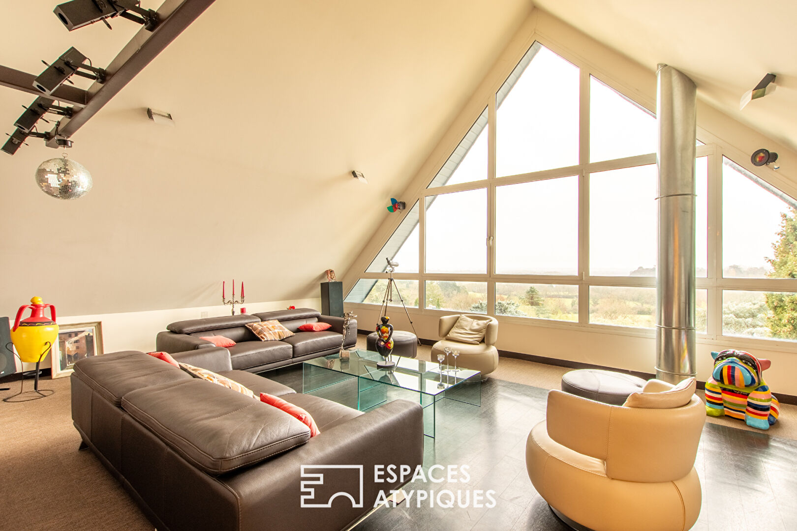 Maison d&rsquo;architecte à la vue imprenable